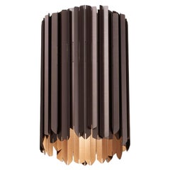 Facet Pendant in Satin Bronze, UL Listed by Tom Kirk