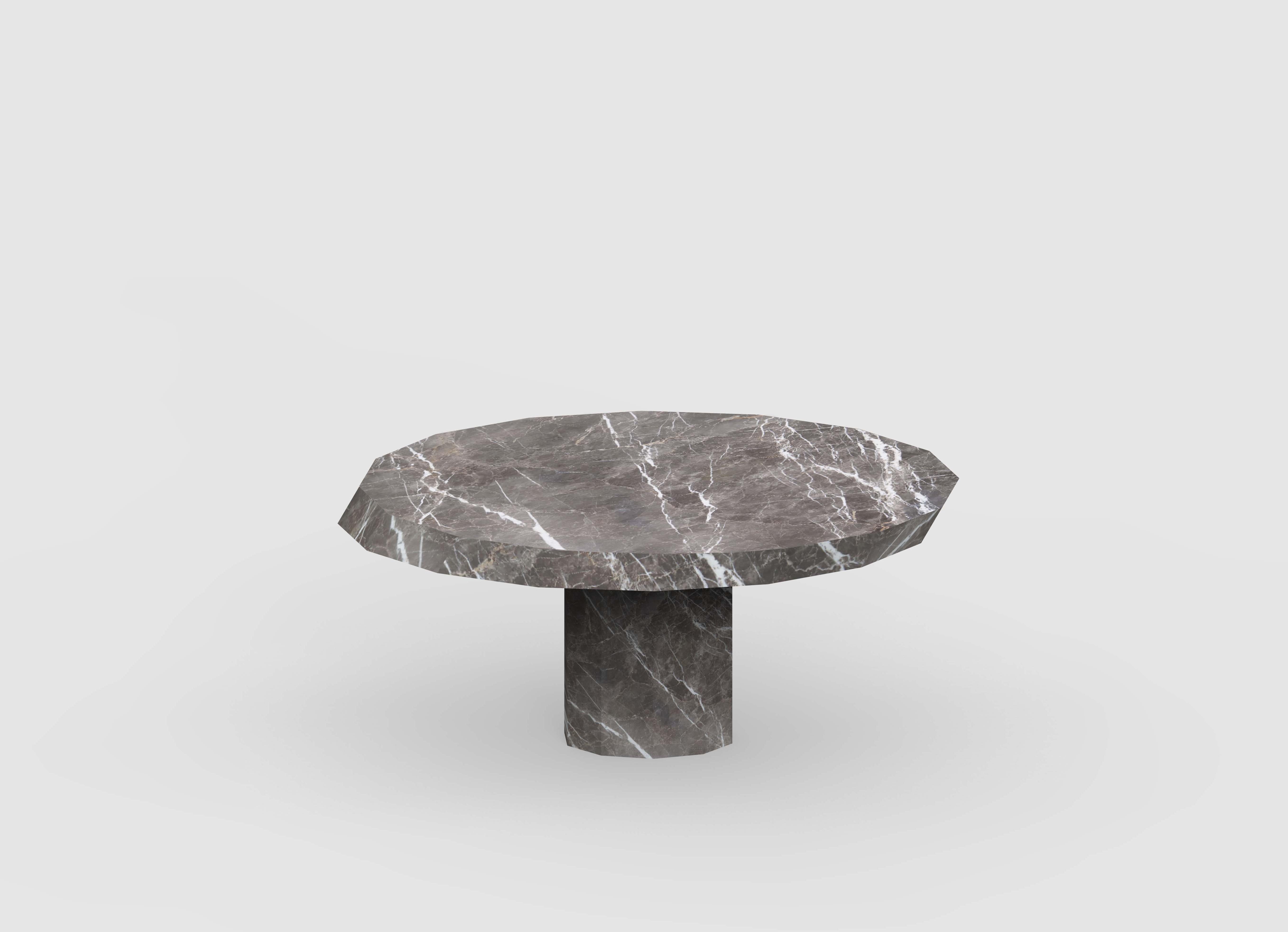 Facet side table by Stefan Scholten
Dimensions: L 82 x W 80 x H 35 cm
Materials: Grigio Collemandina

Stefan Scholten is a Dutch designer born in 1972. After graduating from the Design Academy Eindhoven he set up Copray & Scholten together with