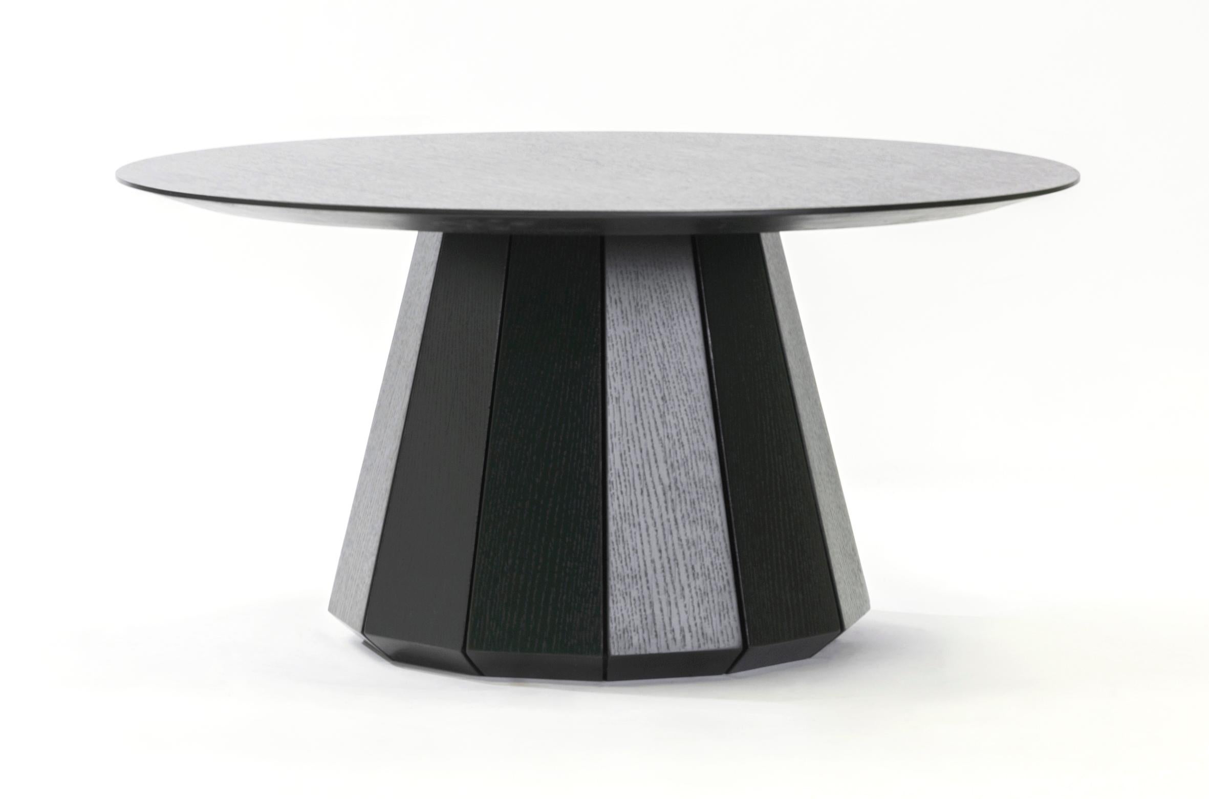 Modern Facet Tables by Mool, Coffee and Side Tables, natural veneer.  For Sale
