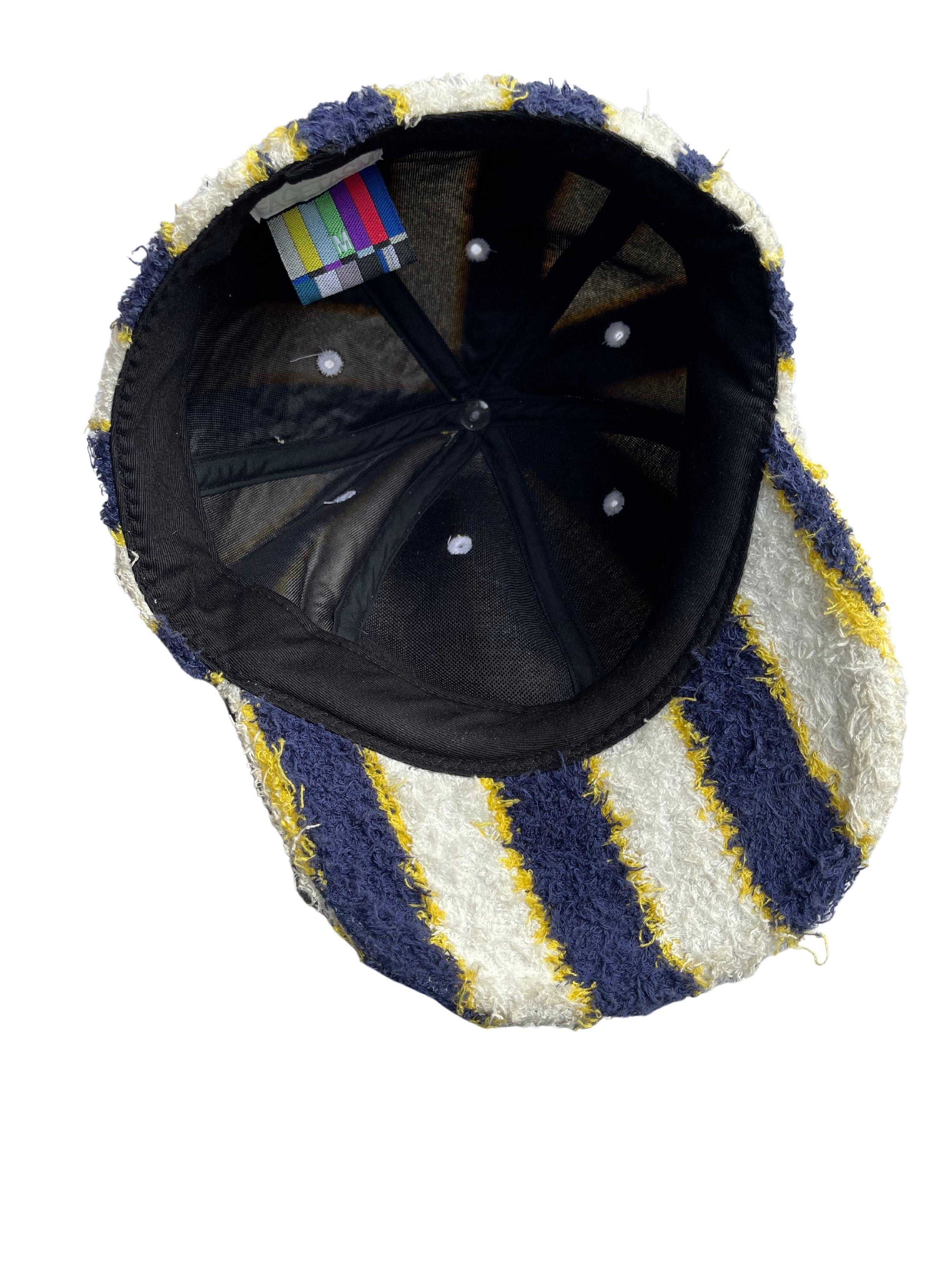 Facetasm Frayed Mohair Baseball Cap For Sale 1