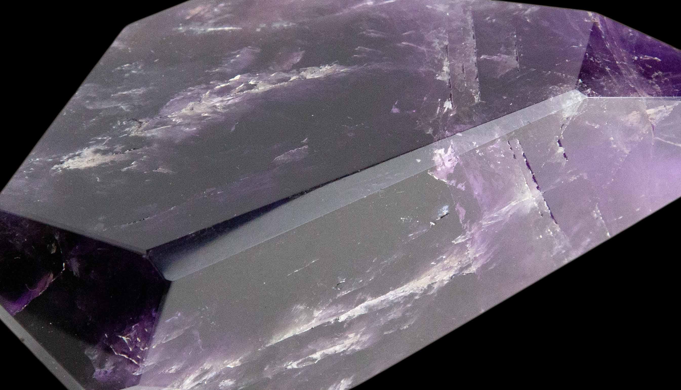 Faceted Amethyst In New Condition For Sale In New York, NY