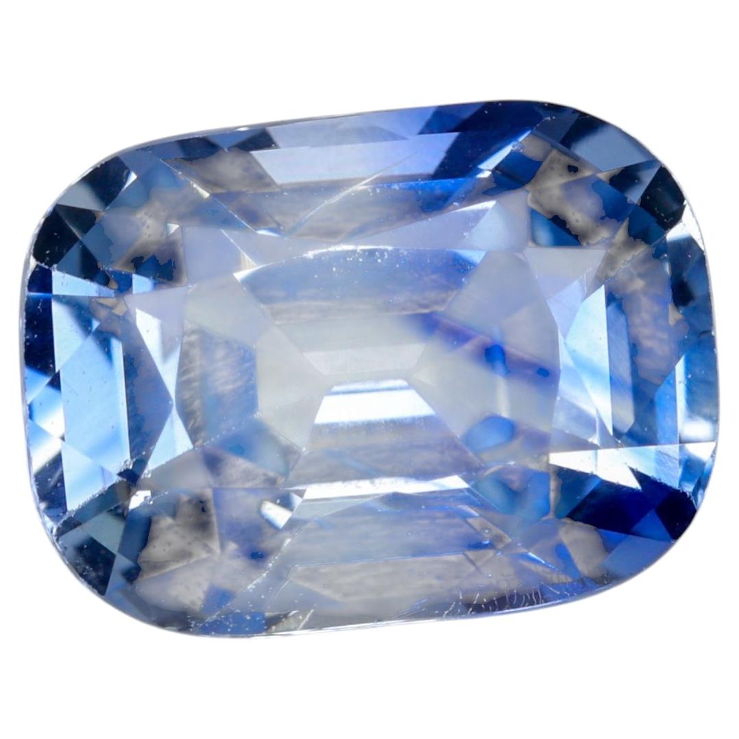 Faceted blue sapphire, 1.62cts