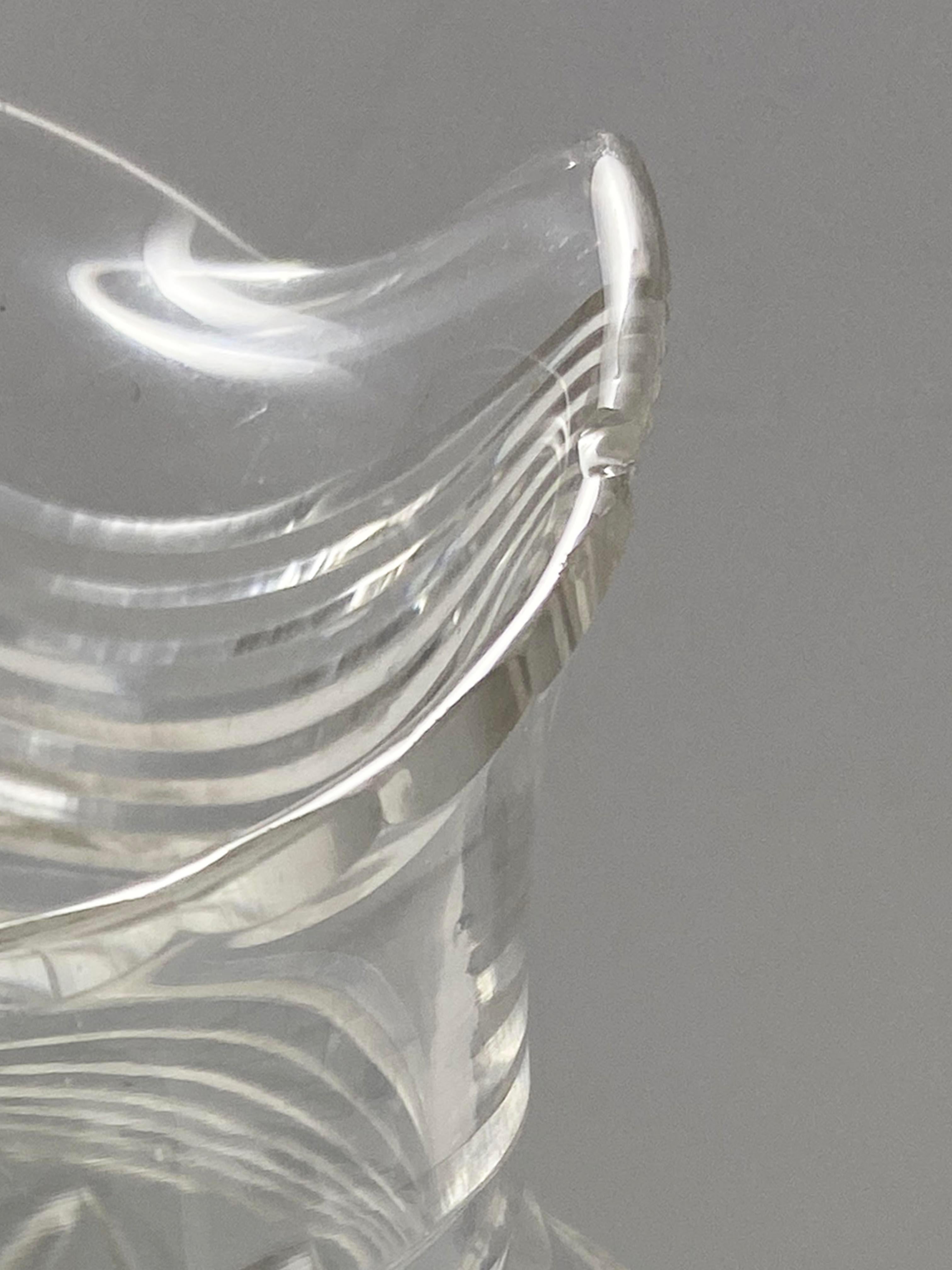 Faceted Crystal Pitcher from Andre Leon Talley's Private Collection For Sale 1