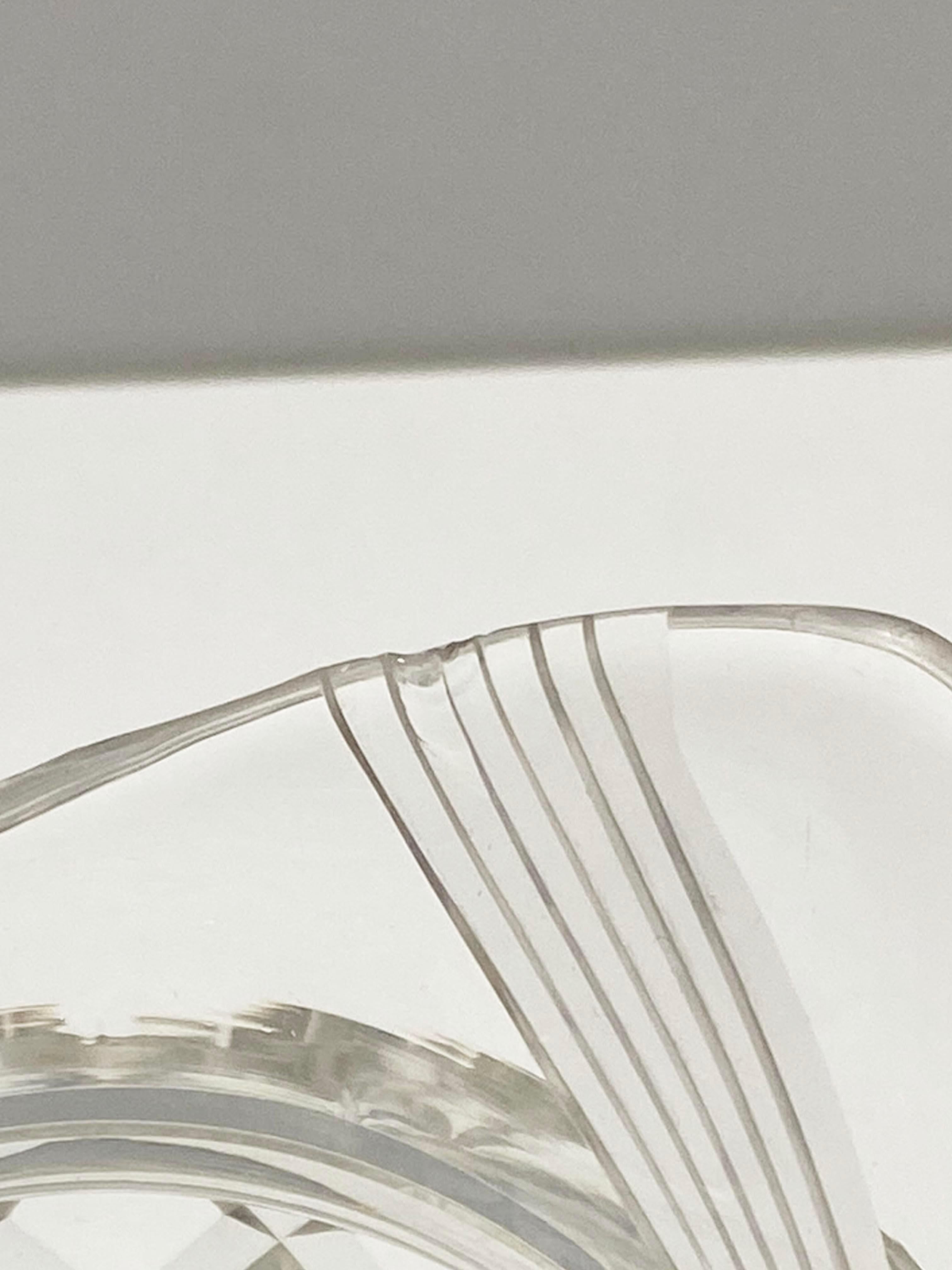 Faceted Crystal Pitcher from Andre Leon Talley's Private Collection For Sale 2