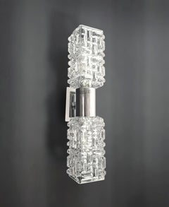 Faceted Crystal Sconces by Targetti, 18 Available