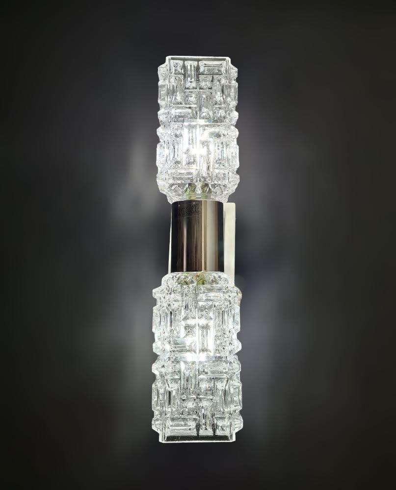 Faceted Crystal Sconces by Targetti, 18 Available For Sale 1