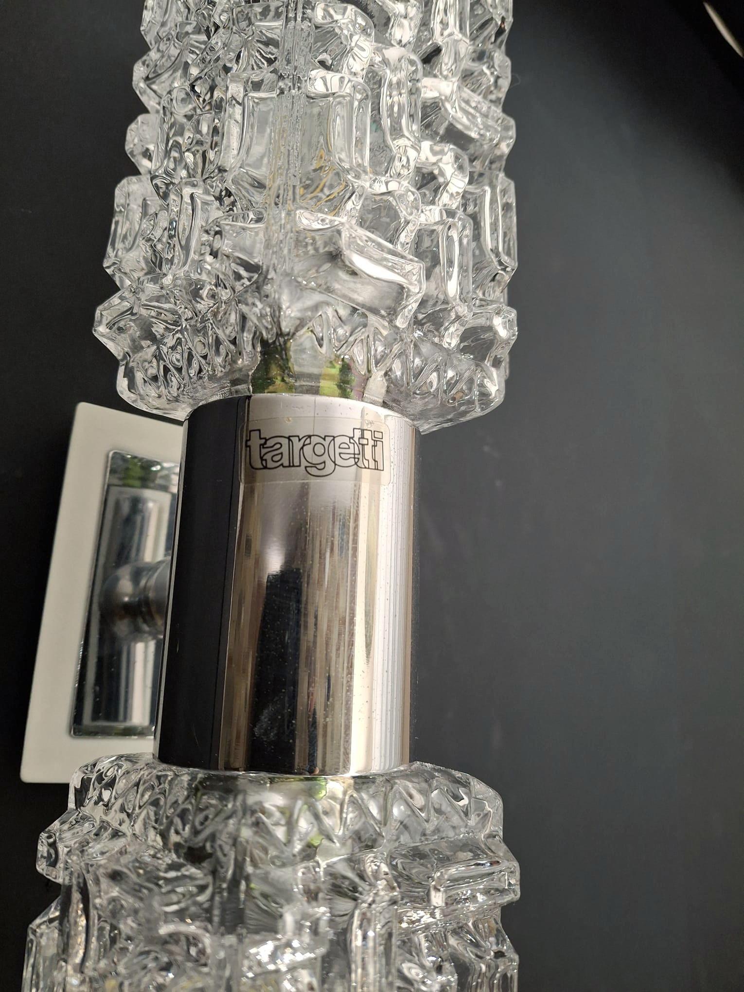 Faceted Crystal Sconces by Targetti, 18 Available For Sale 3