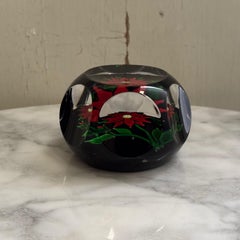 Faceted Crystal Sulfide / Paperweight – Saint-Louis – SL 1970