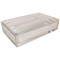 Faceted Crystal Val Saint Lambert Box