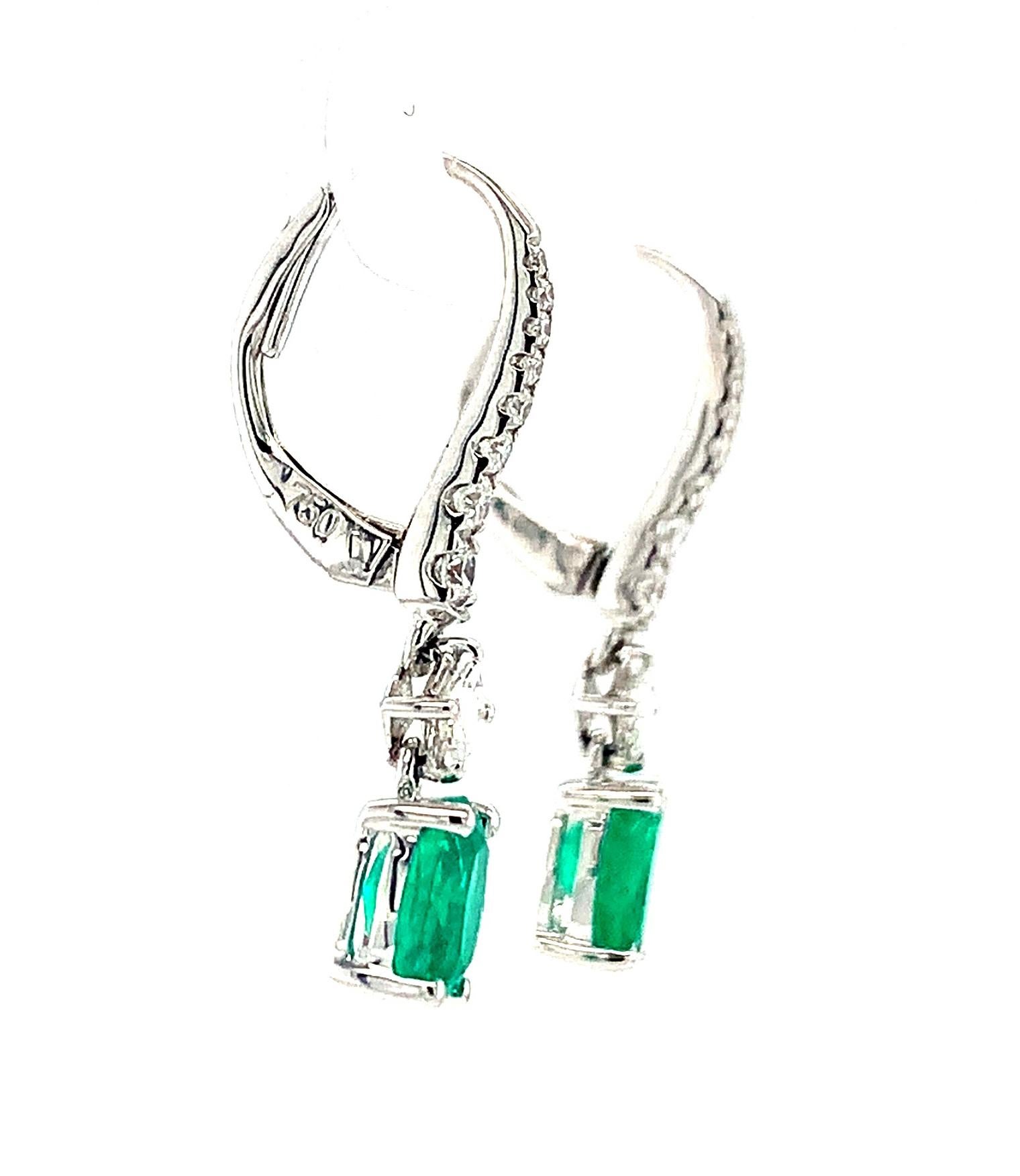 ralph lauren emerald earrings
