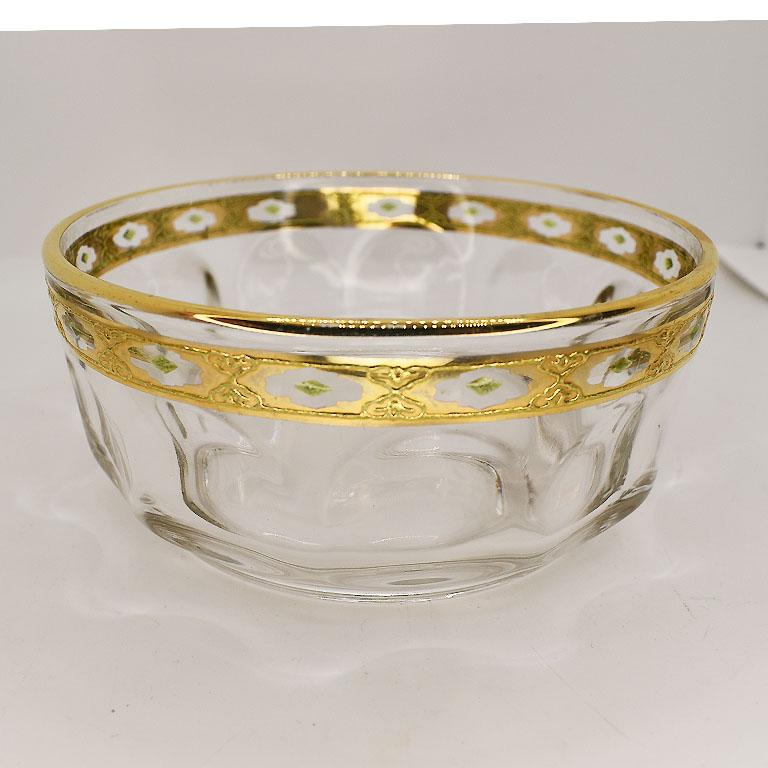 arcoroc france glass bowl set