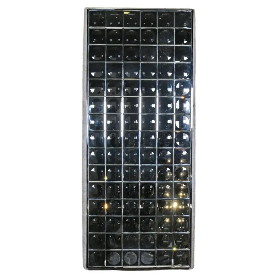 Miroir mural en verre à facettes, Design/One contemporain inspiré des années 1970