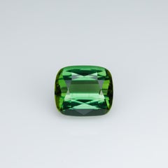 Faceted green tourmaline 3.24 ct