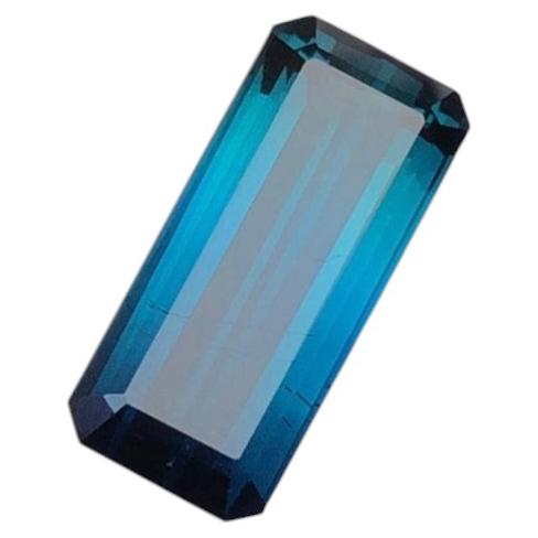 Tormalina blu indicolite sfaccettata 7,4 ct