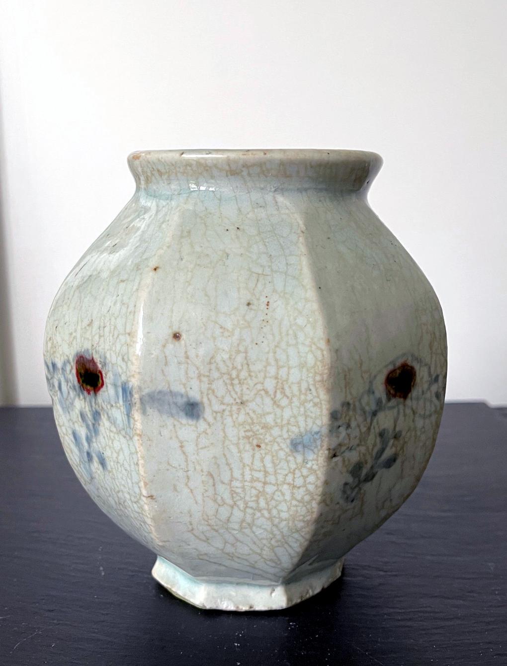 faceted pottery