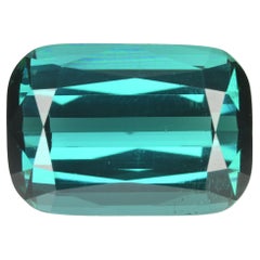 Faceted lagoon tourmaline from Afghanistan 15.17 ct
