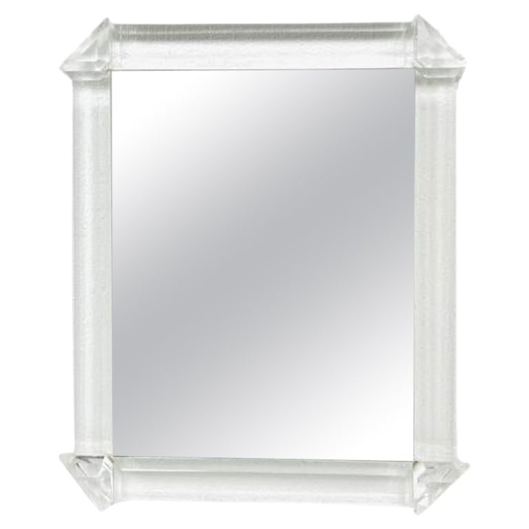 Espejo de Pared Lucite Facetado en venta