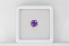 Facettierter rosa Saphir, 0,73 Karat