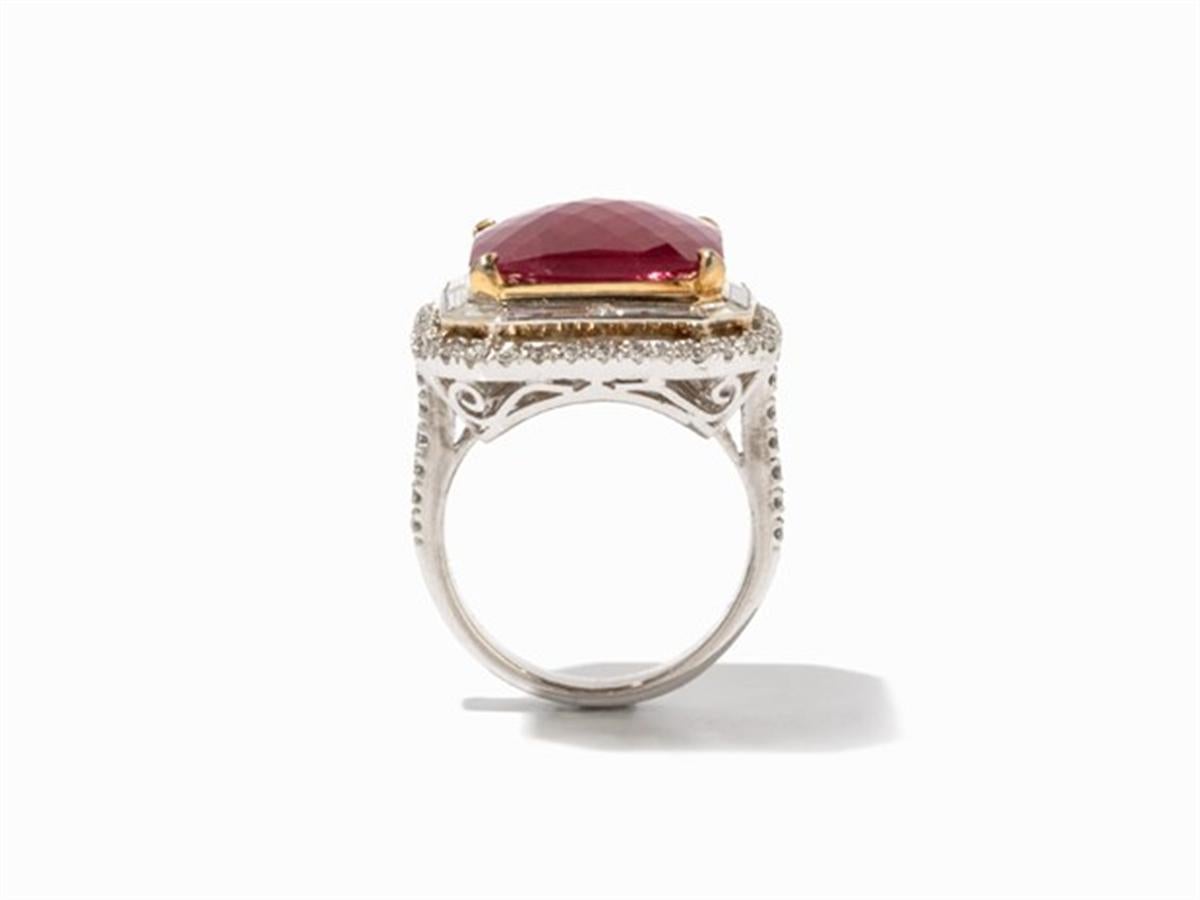 ruby cocktail ring