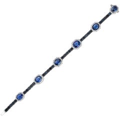 Bracelet Goshwara en saphirs et diamants