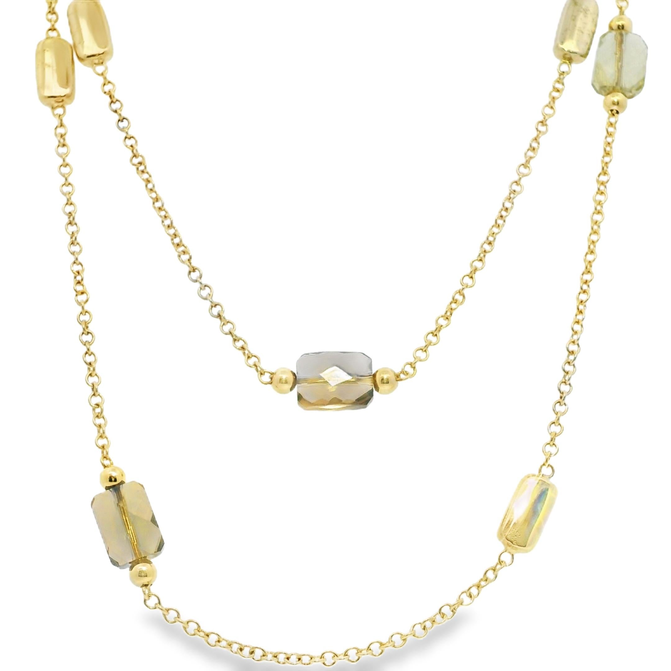 Collar Largo 14 Quilates 34
