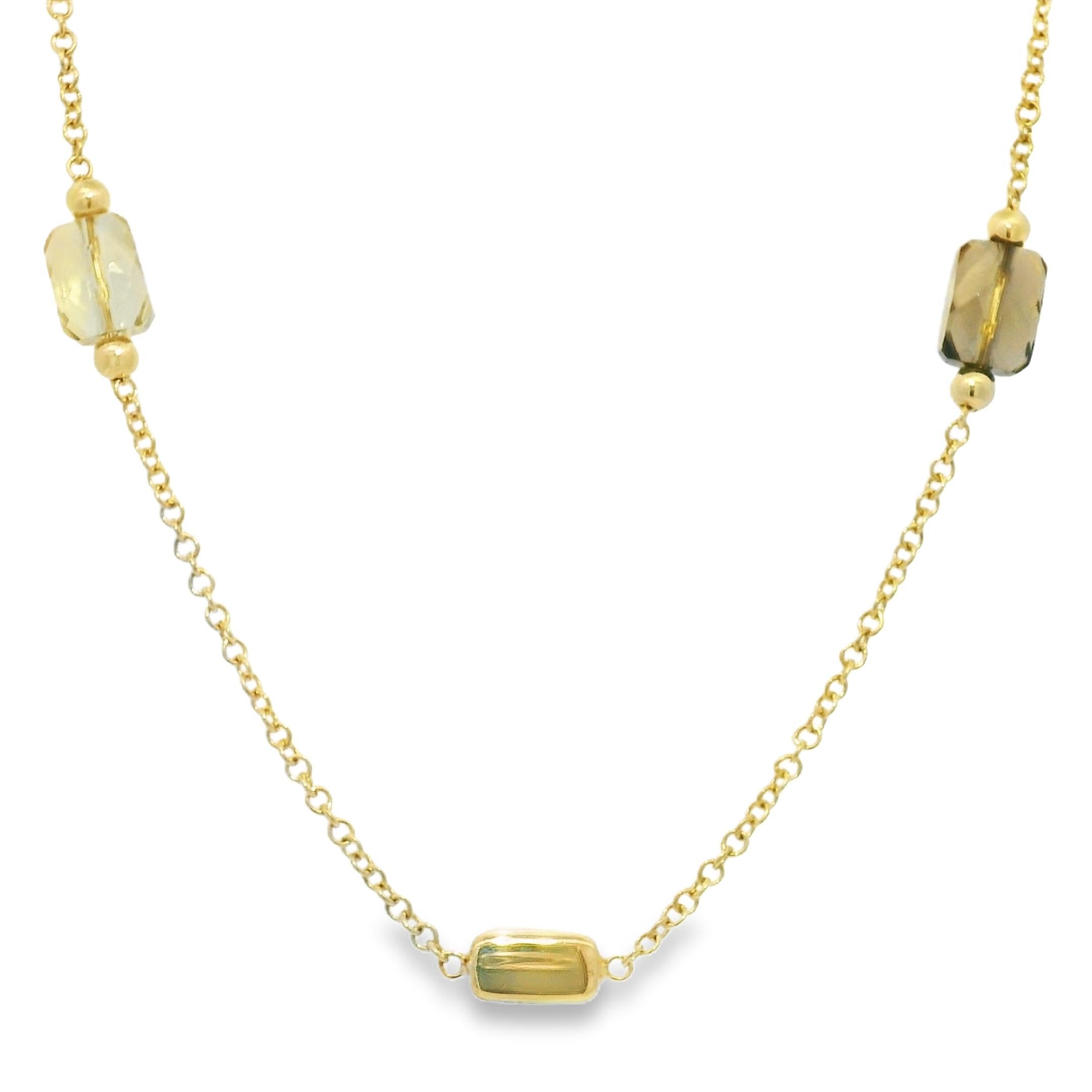 Collar Largo 14 Quilates 34