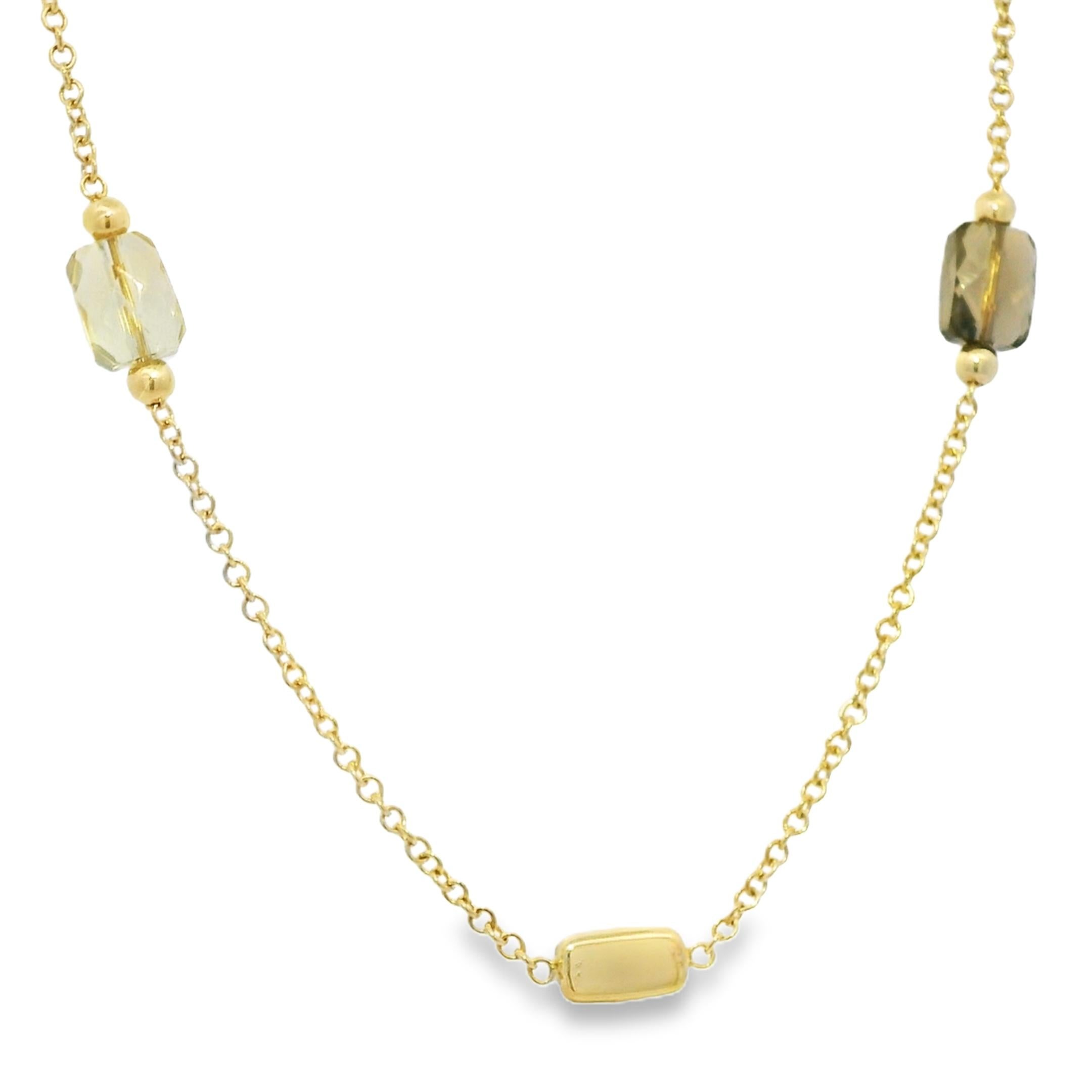 De las mujeres Collar Largo 14 Quilates 34