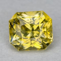 Facettierter gelber Saphir, 2,5 Karat