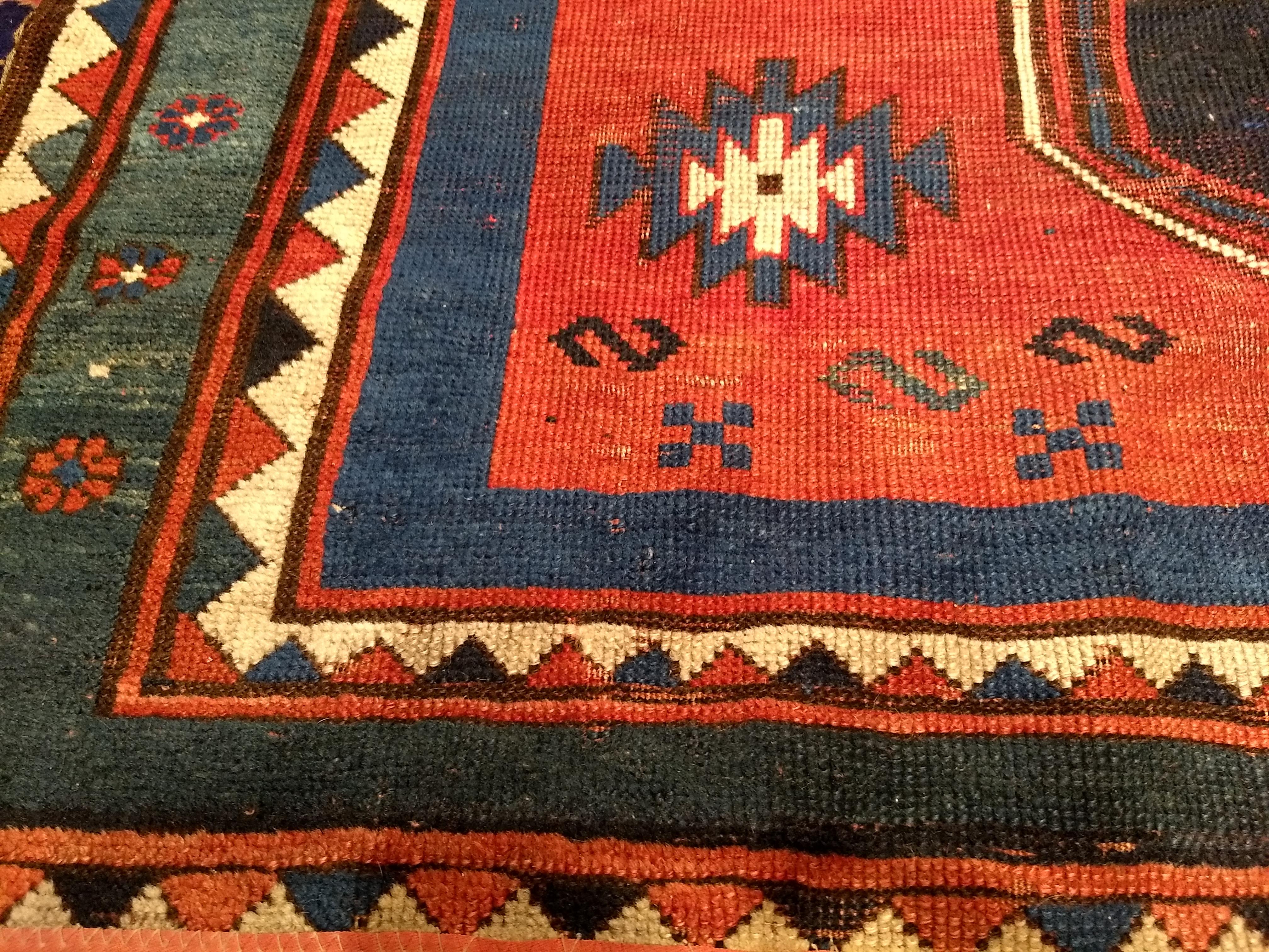 Fachralo Kazak Alfombra de Oración Caucásica en venta 4