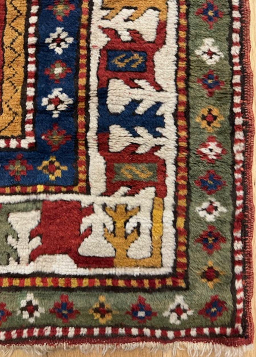 Caucasico Tappeto Kazako a preghiera Fachralo in vendita