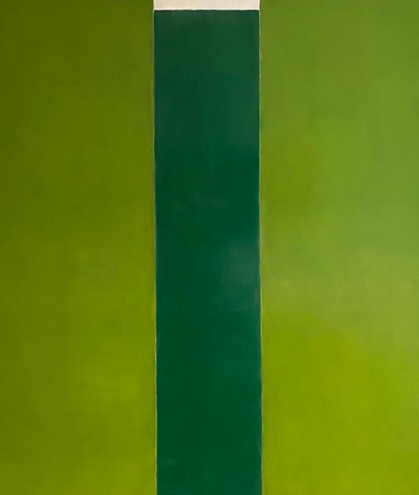 Gegenüberstellung Architectura 
Öl auf Leinwand
Abmessungen: 51'' x 63''
Signiert und datiert 2021.

Vernon ist ein Bildhauer, der aus der französischen Kunstszene kommt.
Er begann seine Ausbildung bei der französischen Bildhauerin Veronique Lacomme
