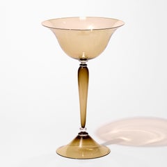 Façon de Venise in Bronze, ein mundgeblasenes Glasgefäß von Simon Moore