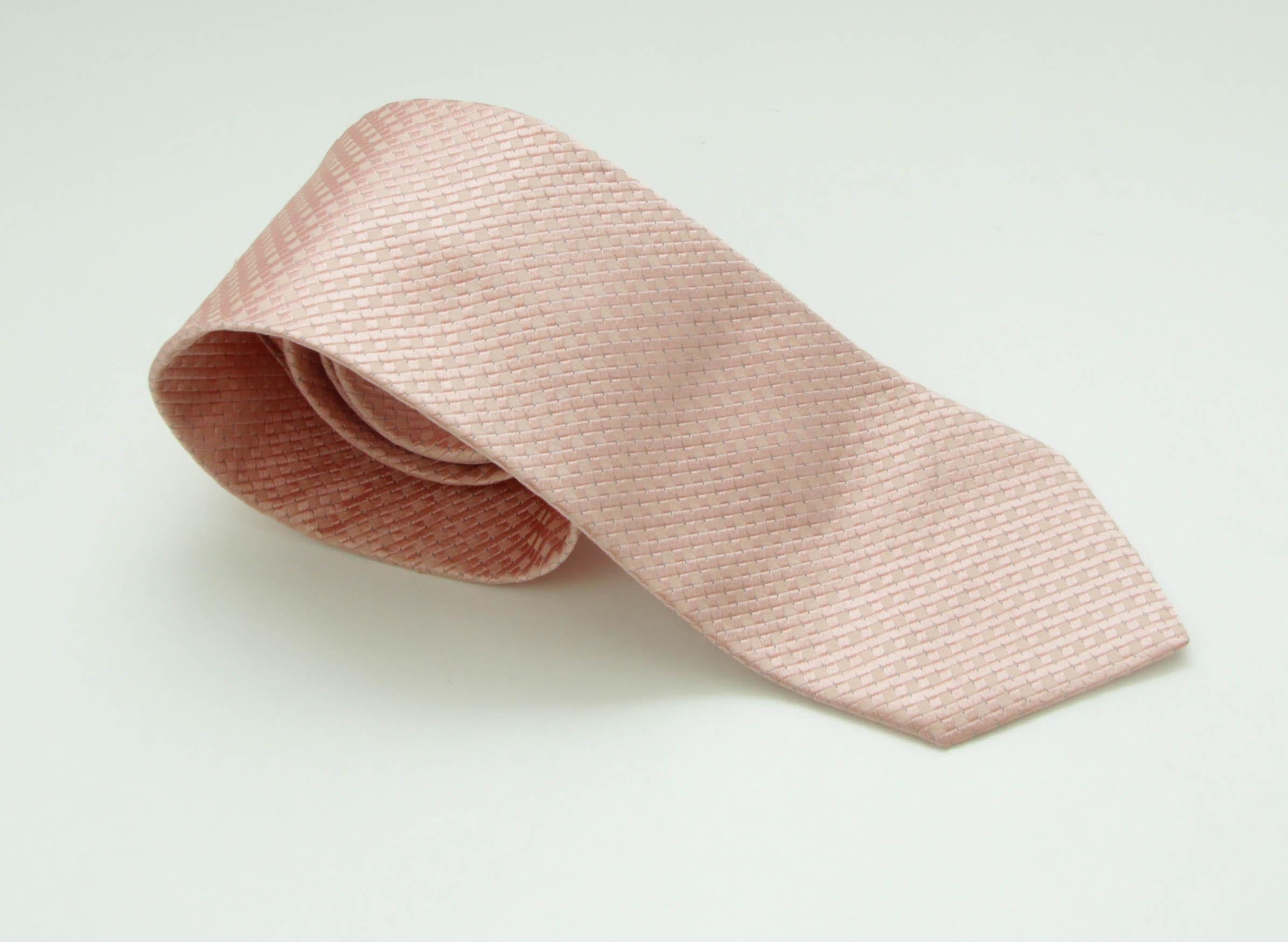 Women's or Men's Faconnable Necktie Silk Handmade in Italy For Sale