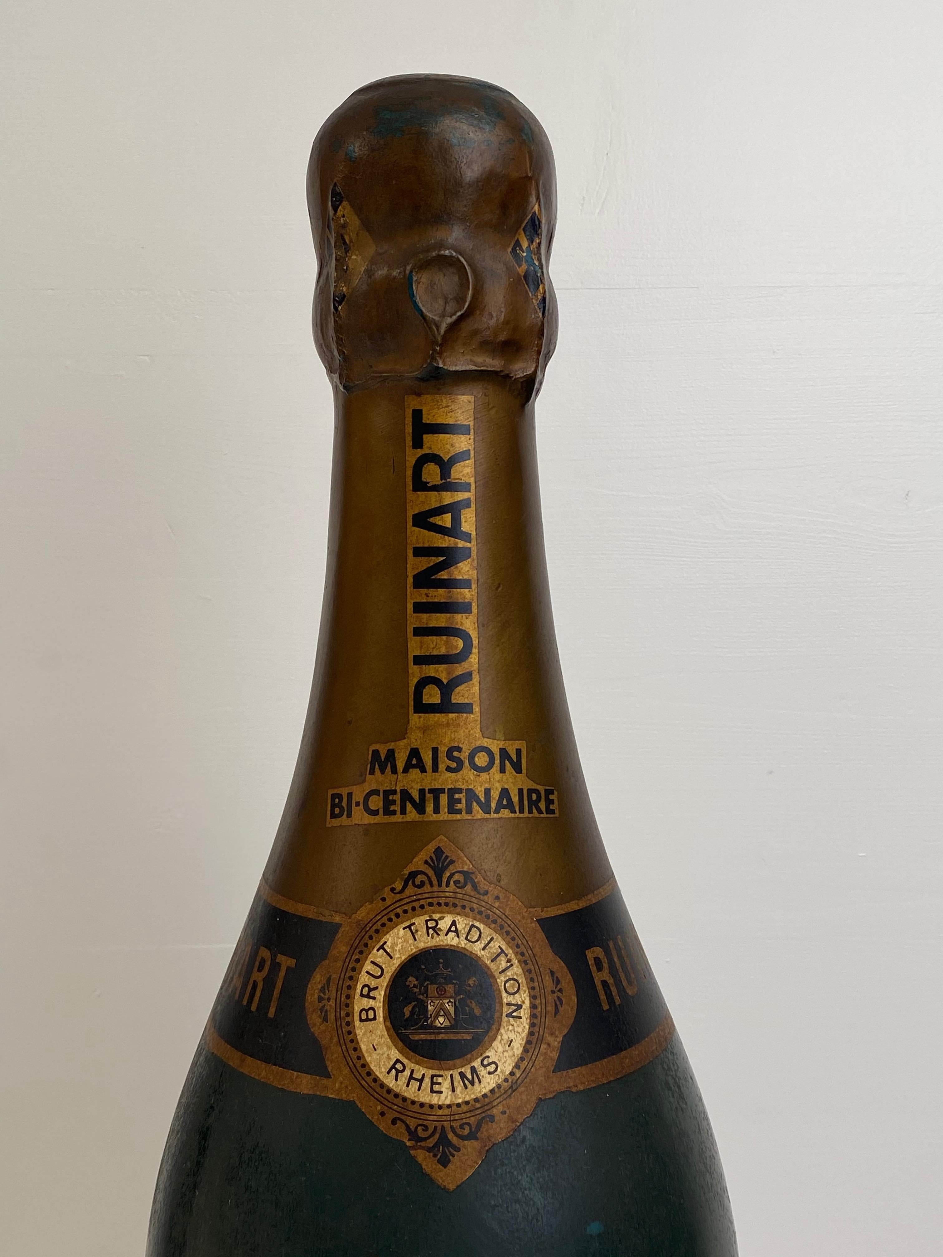 Francese Fattore di una bottiglia di champagne, Ruinart in vendita