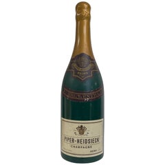 Vintage Factice of Bottle of Champagne, Piper Heidsieck