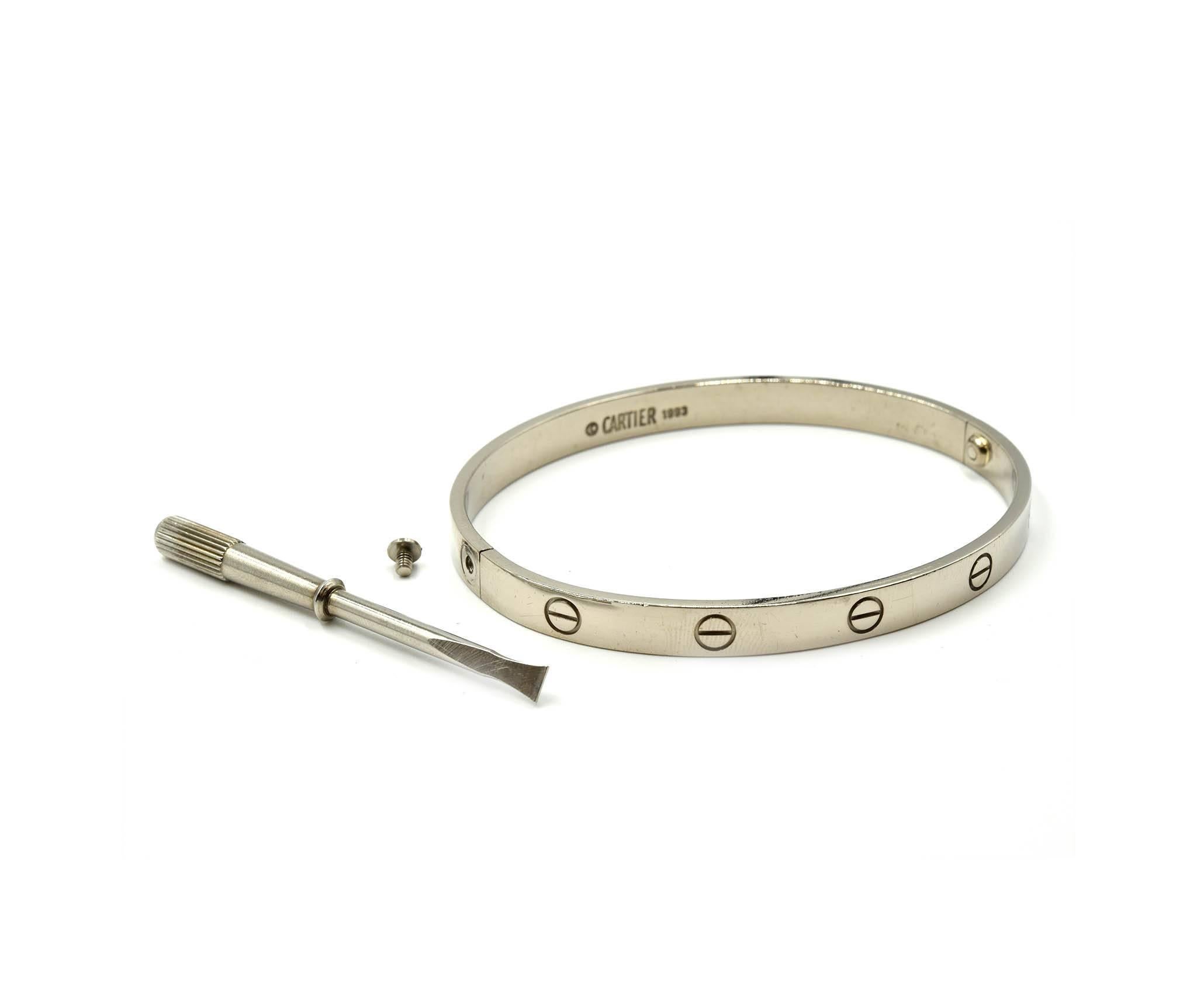 cartier love bracelet fit