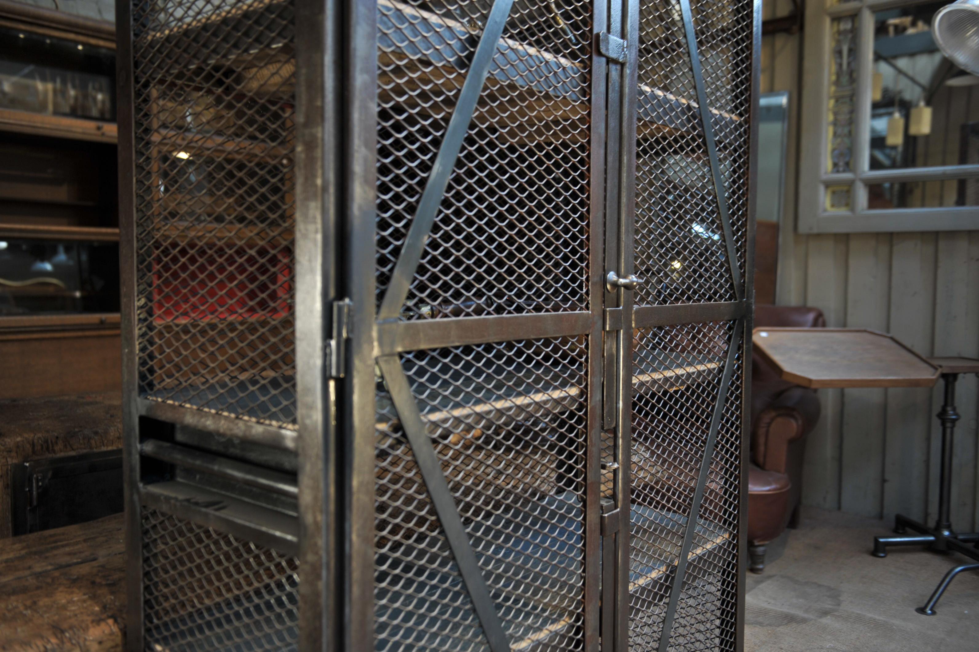 wire mesh bookcase