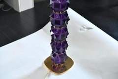 Amethyst Candy II Rock Crystal Lamps by Phoenix