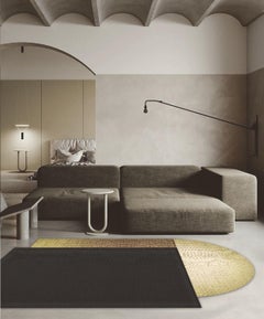 'Fade' Rug in Abaca, Colour 'Pampas', 160x240cm by Claire Vos for Musett Design