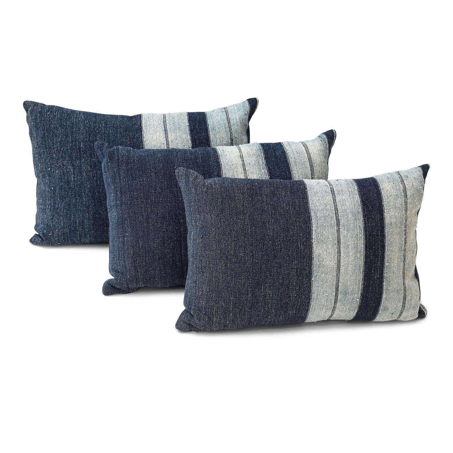 Faded Indigo Cushions 1
