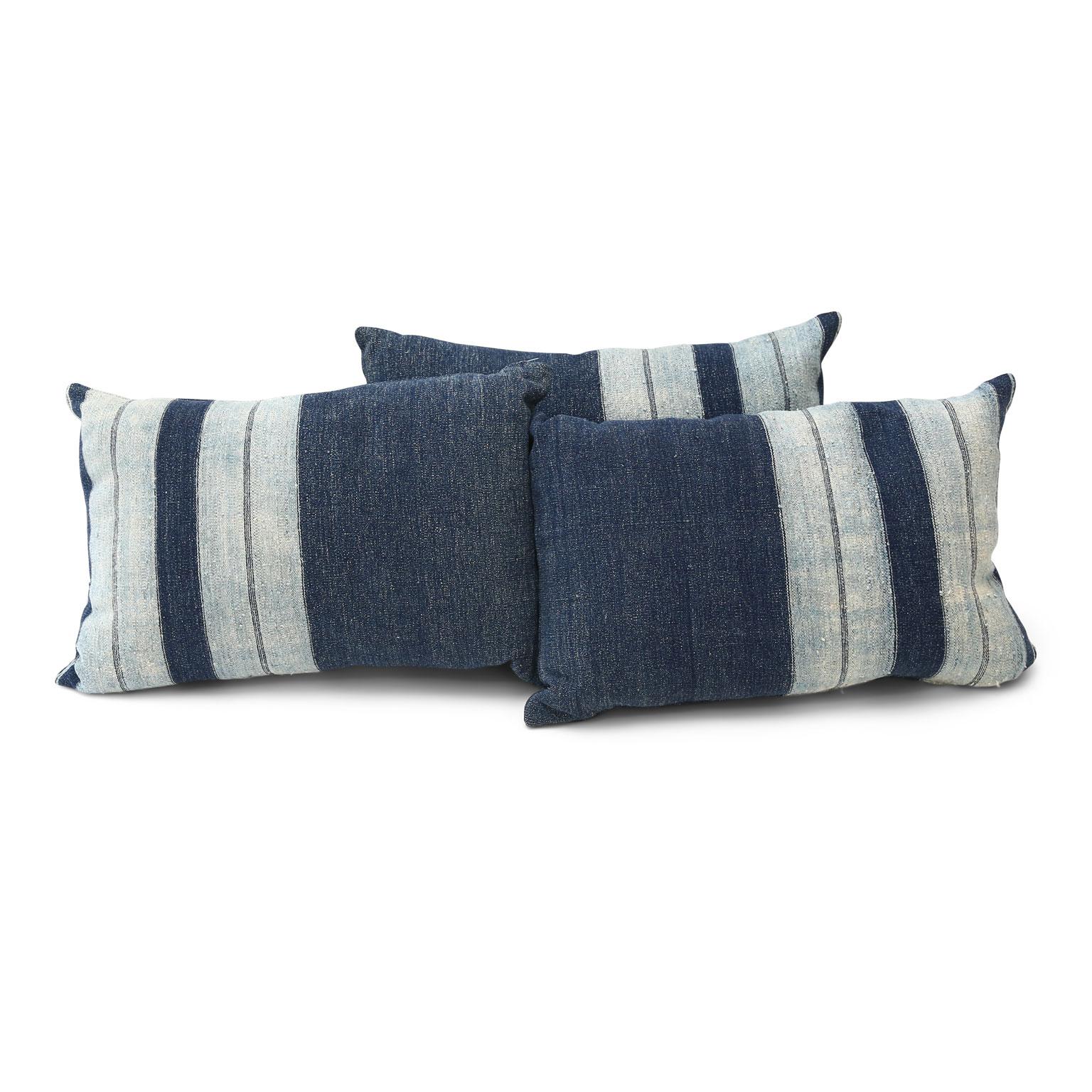 American Faded Indigo Cushions