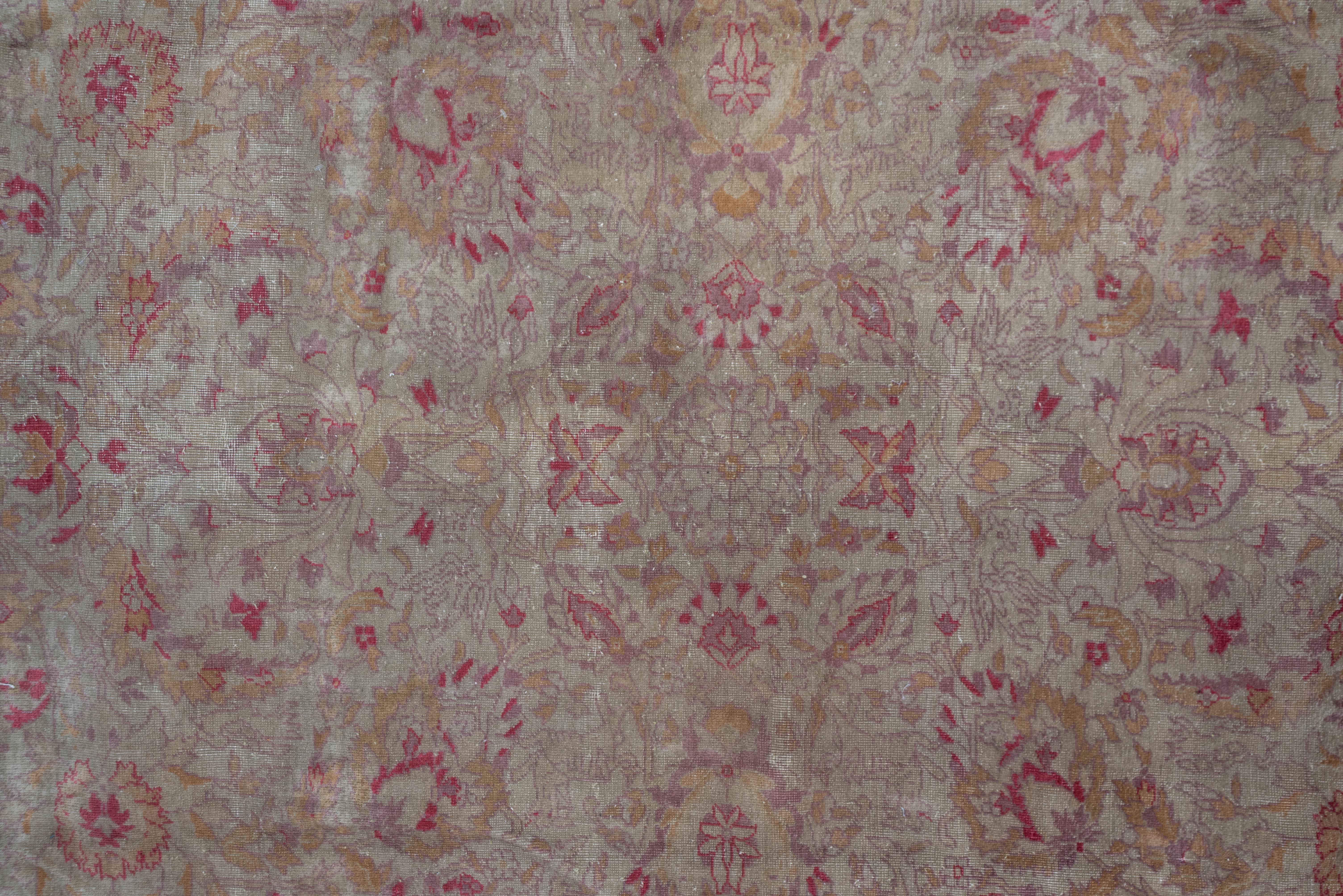 Faded Sivas Elegance in Pink and Faded Tan Hues For Sale 1