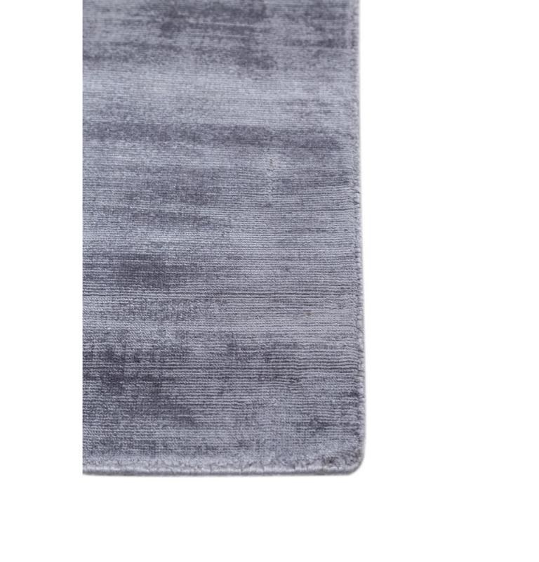 Modern Faded Waltz Stone Gray & Stone Gray 150x240 cm Hand Loom Rug For Sale
