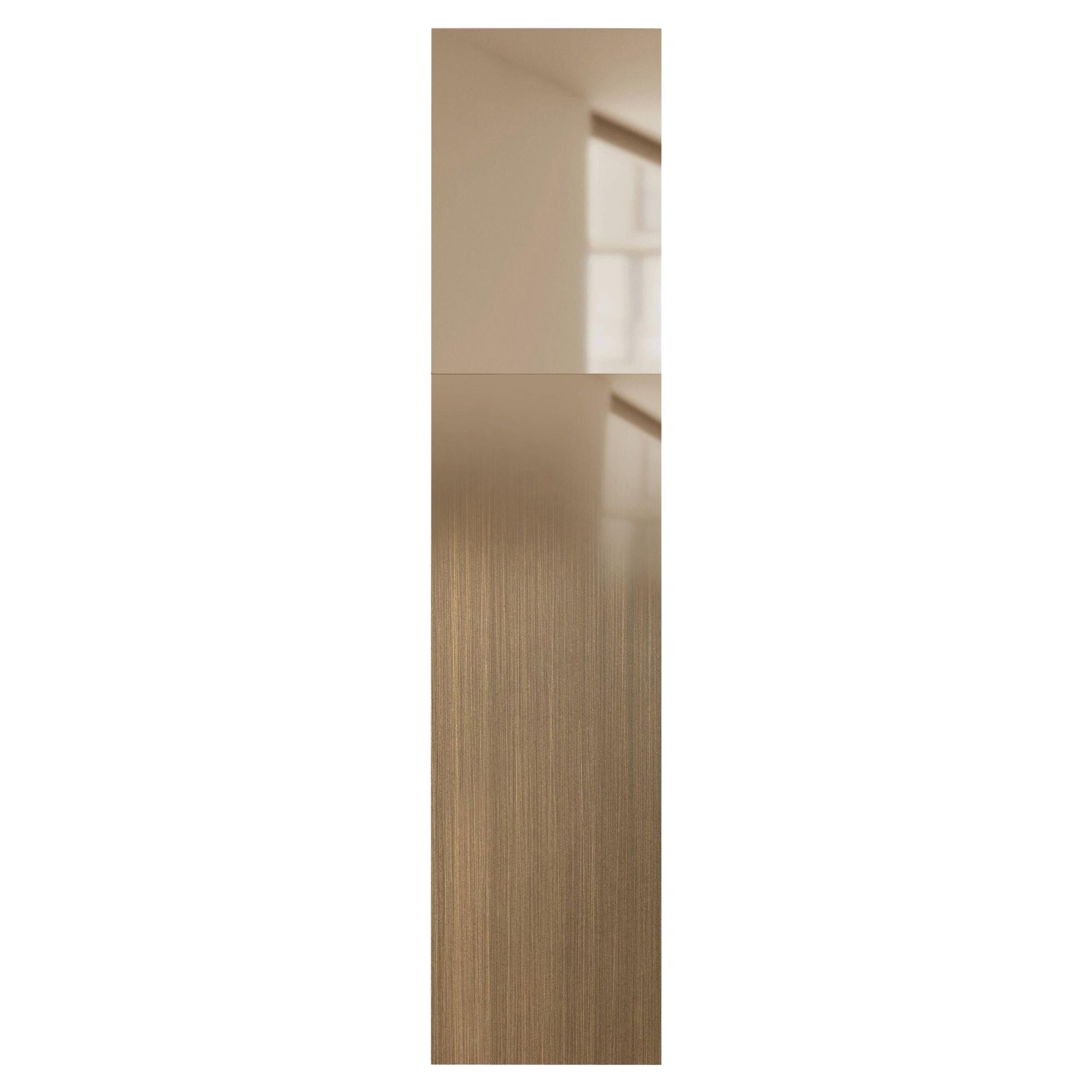 Fading Brass Mirror by Formaminima