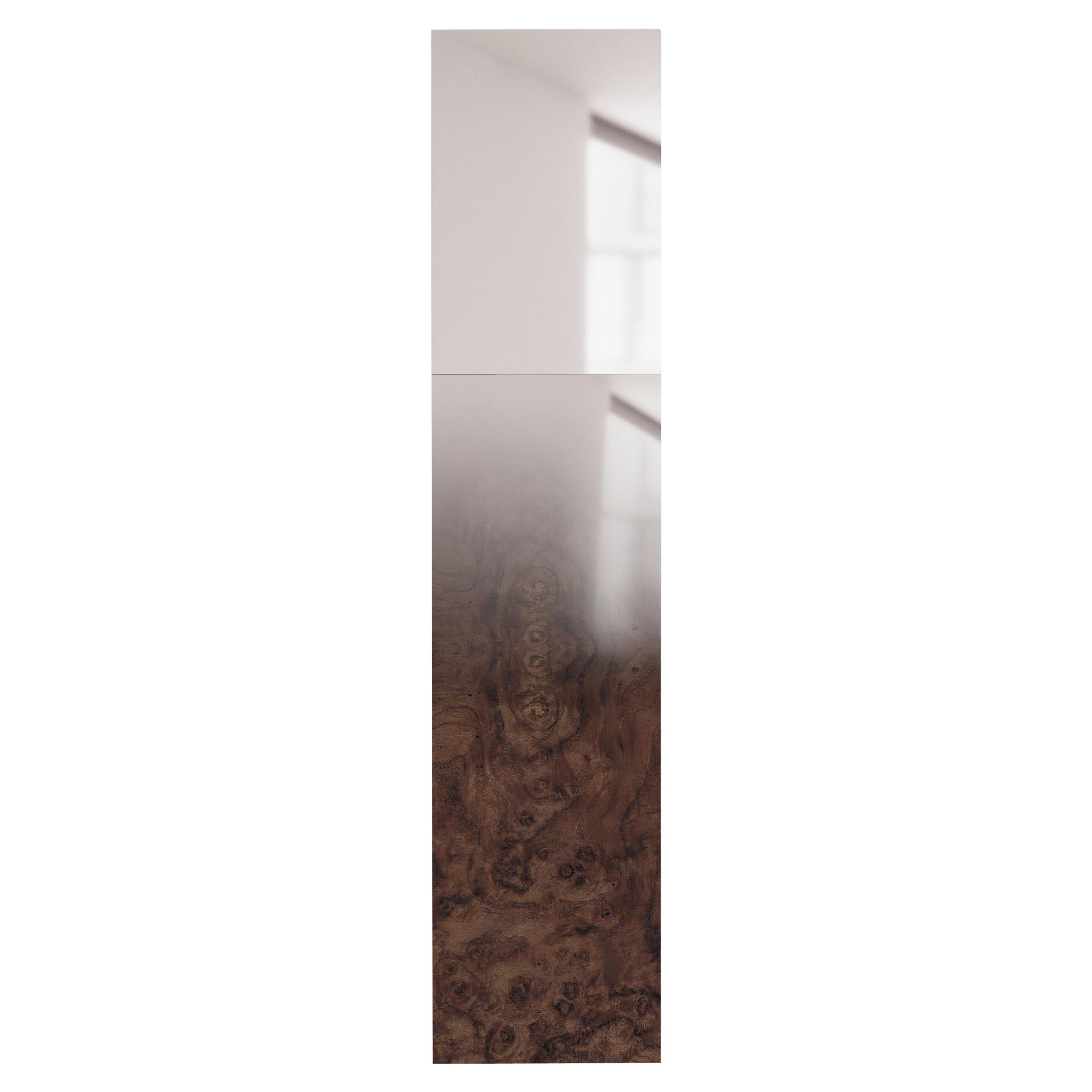 Espejo de madera decolorada by Formaminima