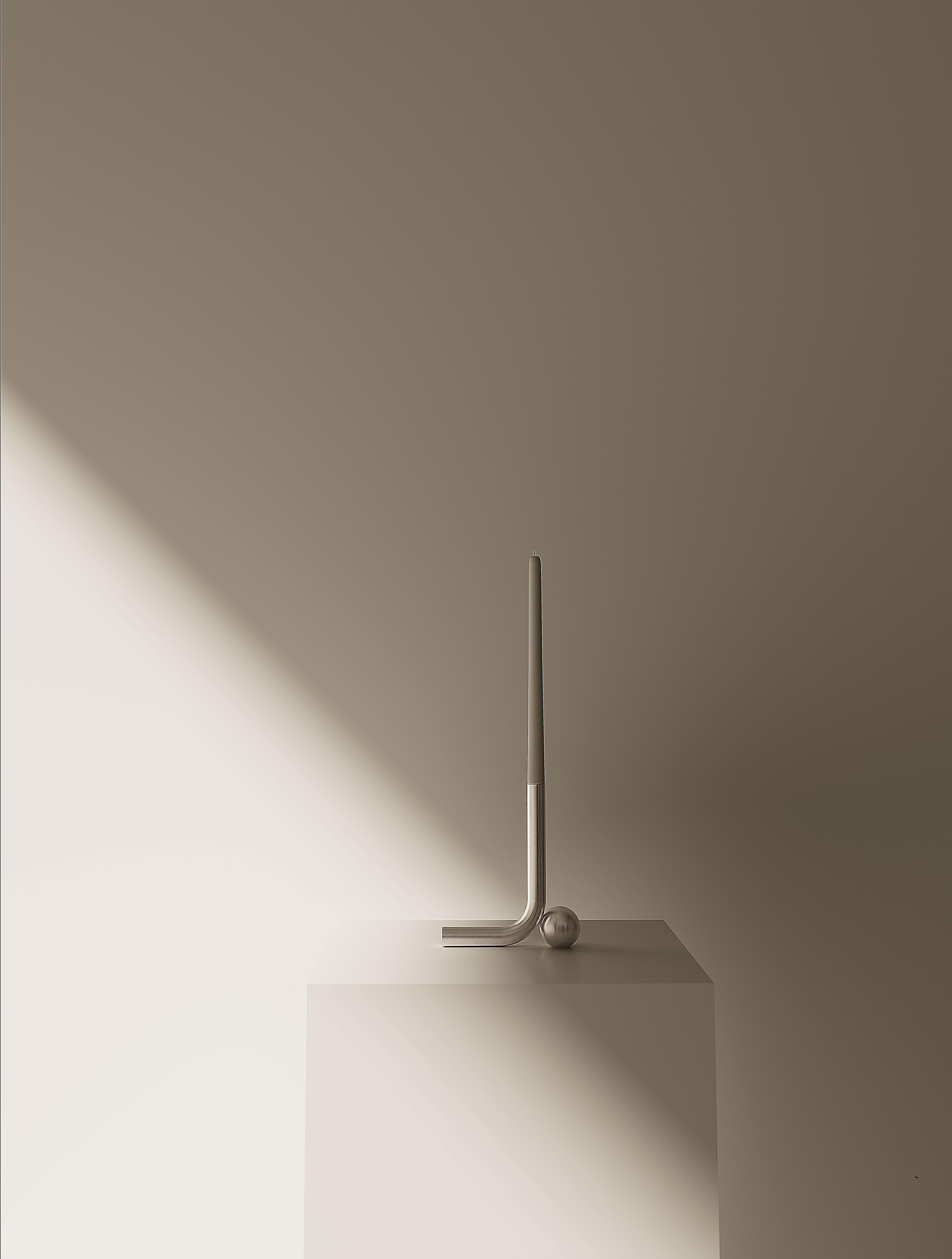 Contemporary Fado Candlestick by Joana Teixeira For Sale