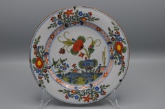 Faenza - Garofano decor plate, late 18th century
