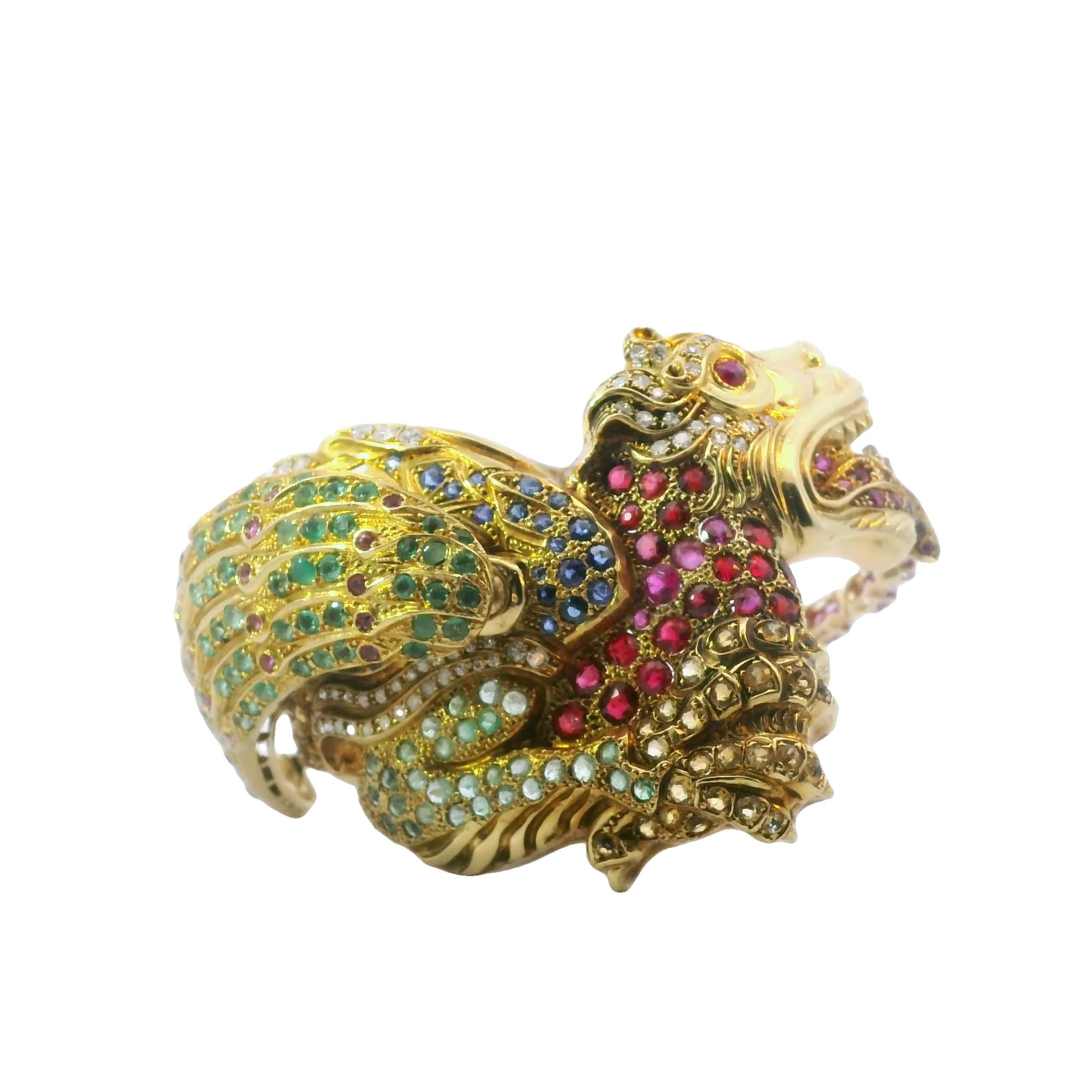 Taille ronde Fafner Creaz Rorany Manchette pour dragon ailé en vente