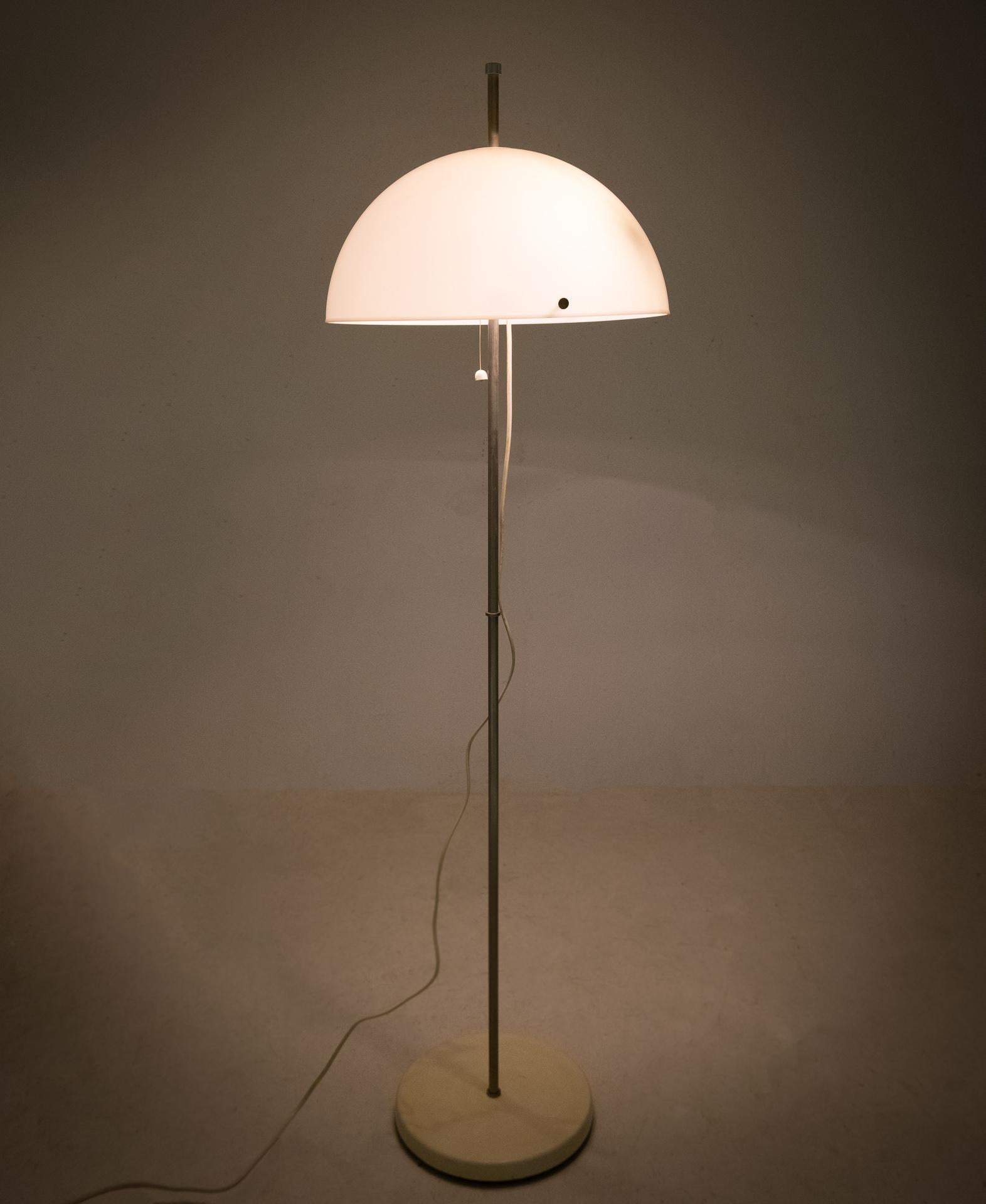 Mid-Century Modern Fagerhulst Mushroom Floor Lamp, 1970s For Sale