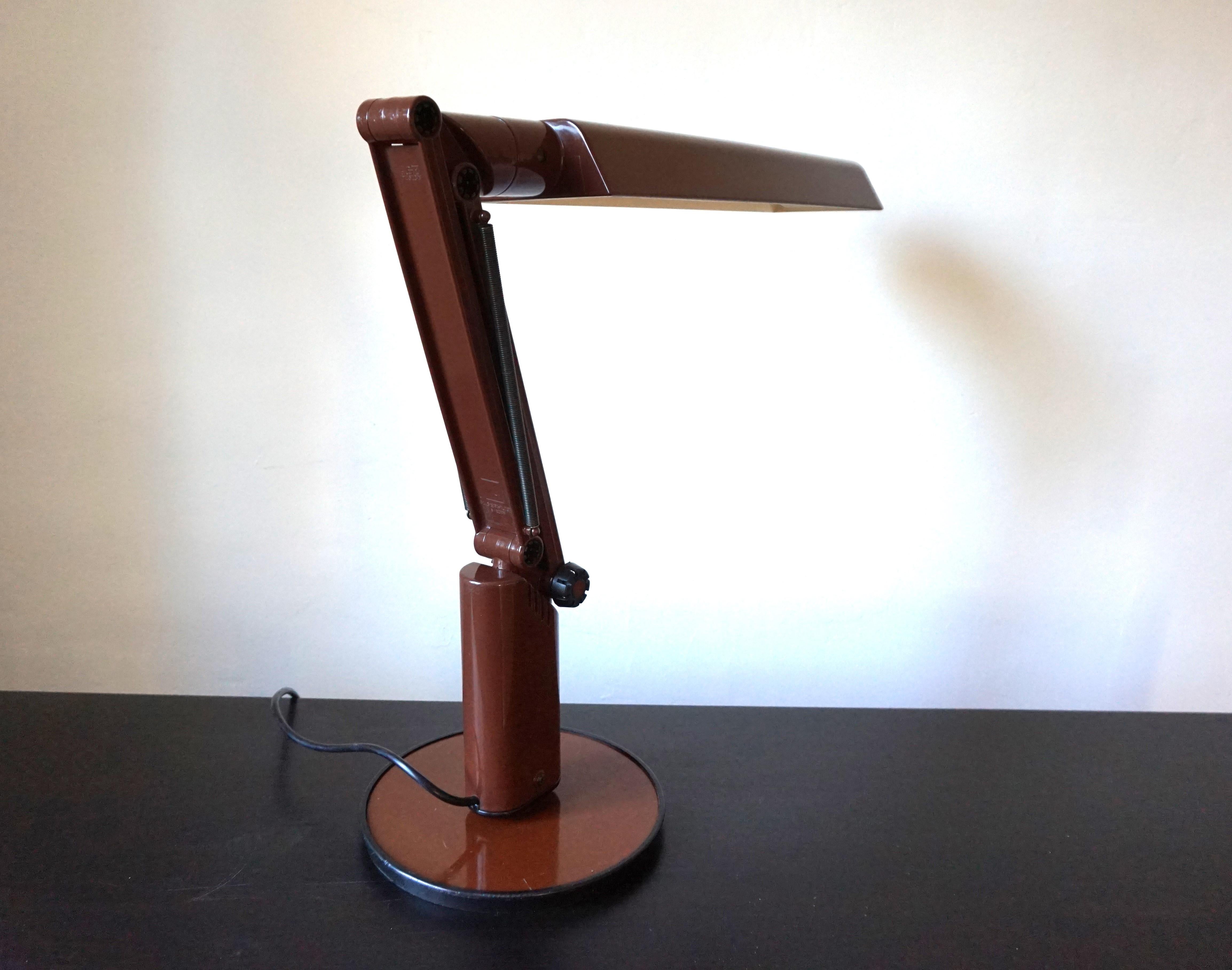 Mid-Century Modern Fagerhults Lucifer table lamp by A&E Design, 1970